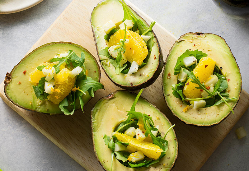 Citrus Salad-Stuffed Avocados