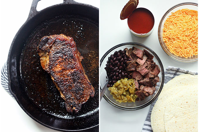 Steak Enchilada Ingredients