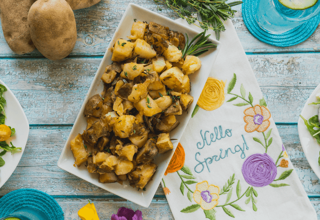 Instant Pot Roasted Russet Potatoes