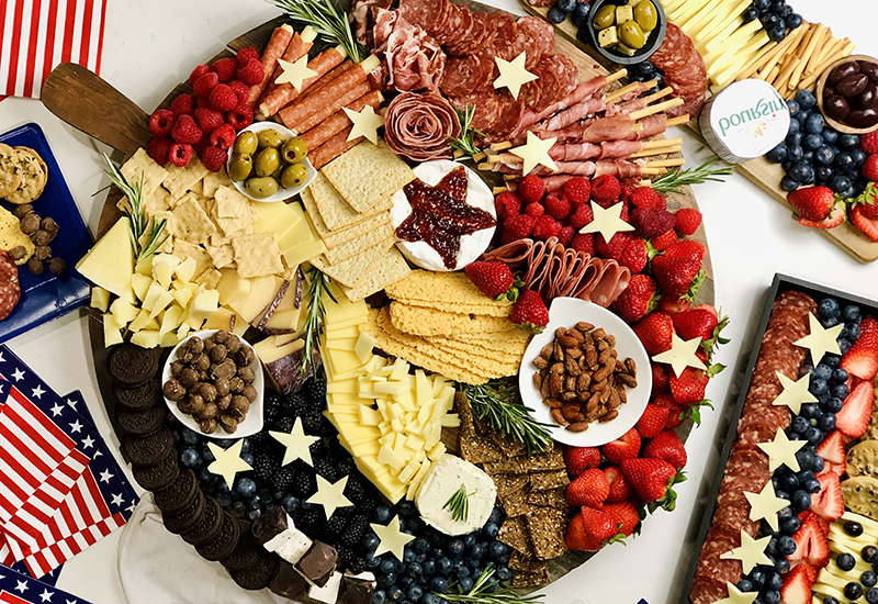 How to Make a Patriotic Grazing Board
