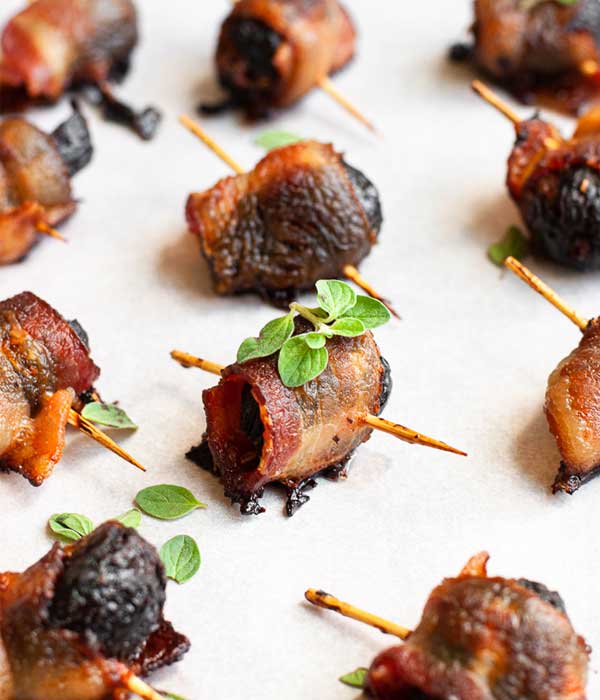 Stuffed Bacon Wrapped Figs