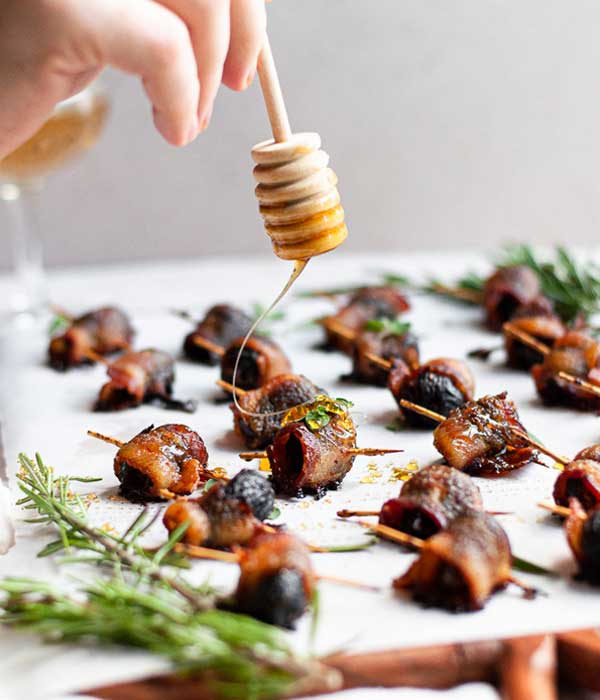 Stuffed Bacon Wrapped Figs