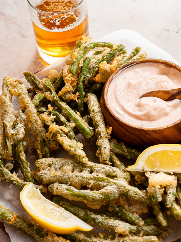 Beer Battered Green Beans