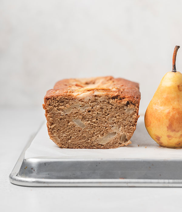 Spiced Vanilla Pear Bread