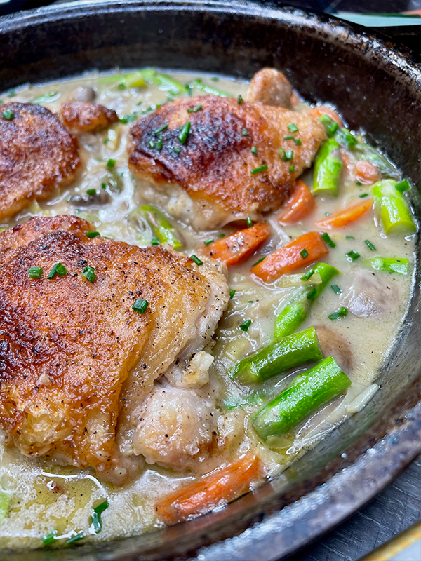 Chicken Fricassee 