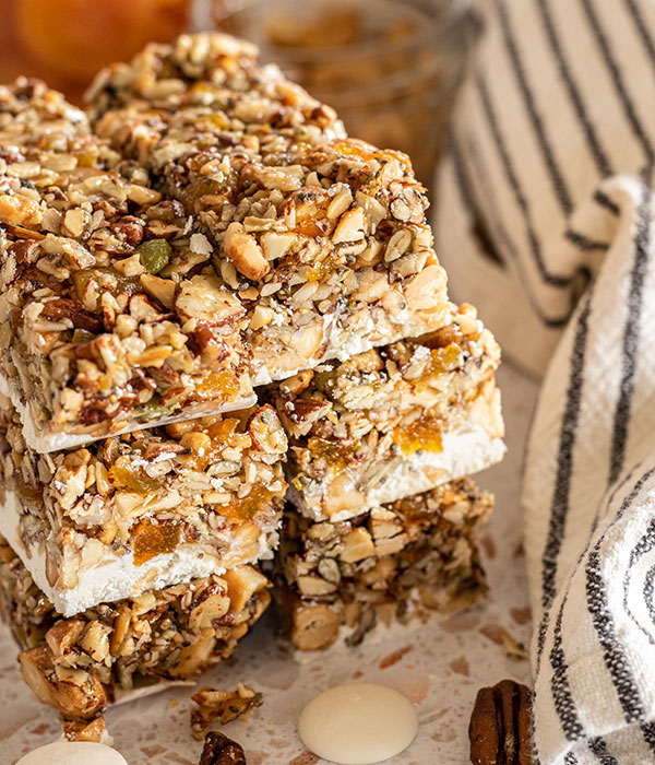 Nutty White Chocolate Apricot Granola Bars