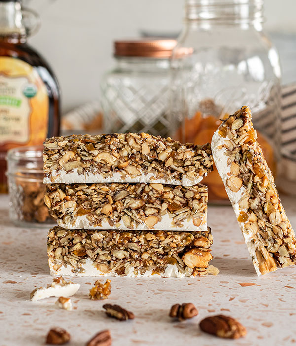 Nutty White Chocolate Apricot Granola Bars