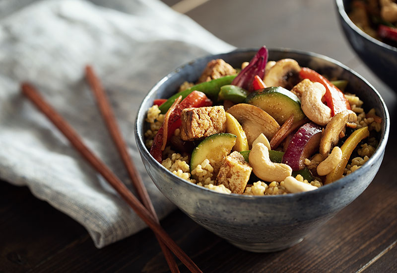 What’s For Dinner? Tofu Rice Bowl