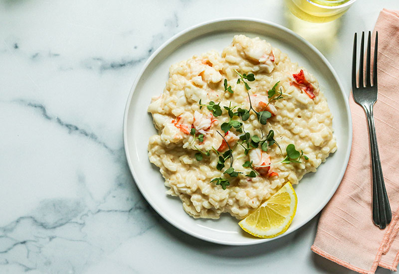 Easy Lobster Risotto