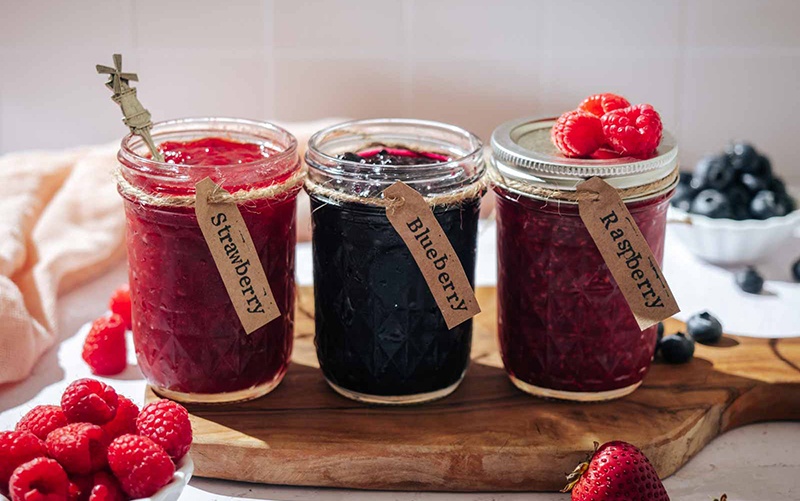 Simple Homemade Fruit Preserves