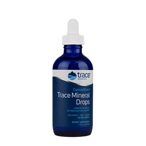 A Dropper Jar of Trace Minerals Drops