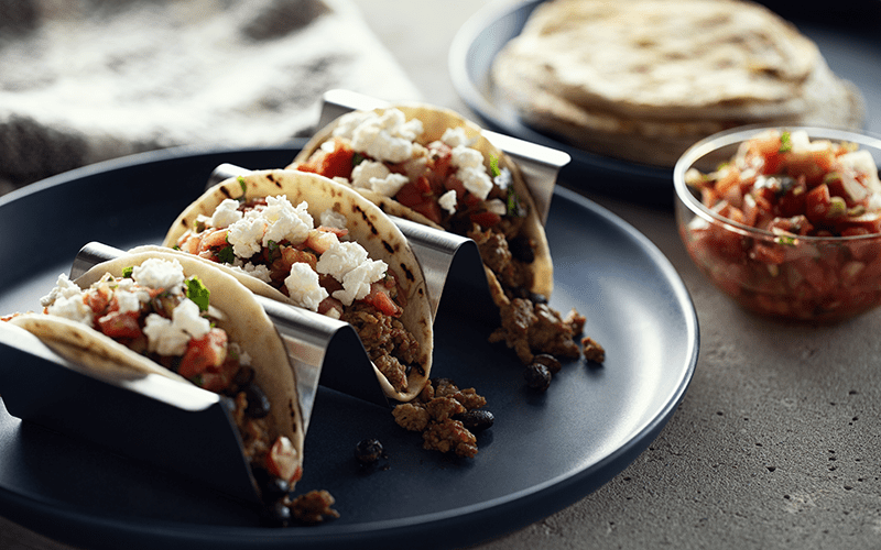 What’s For Dinner? Chorizo and Goat Cheese Street Tacos