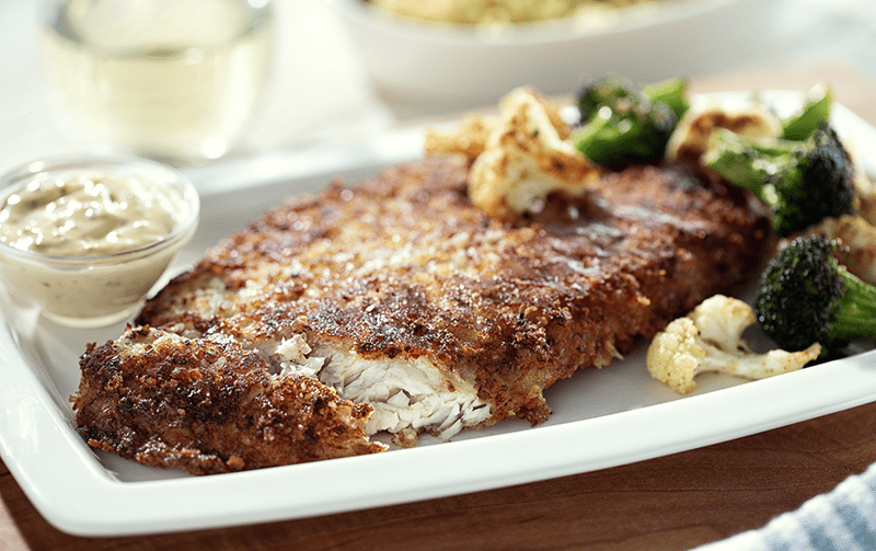 What’s For Dinner? Creole Pecan Crusted Tilapia