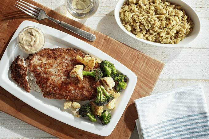 Creole Pecan Crusted Tilapia