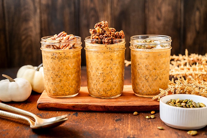 Pumpkin Chia Seed Pudding