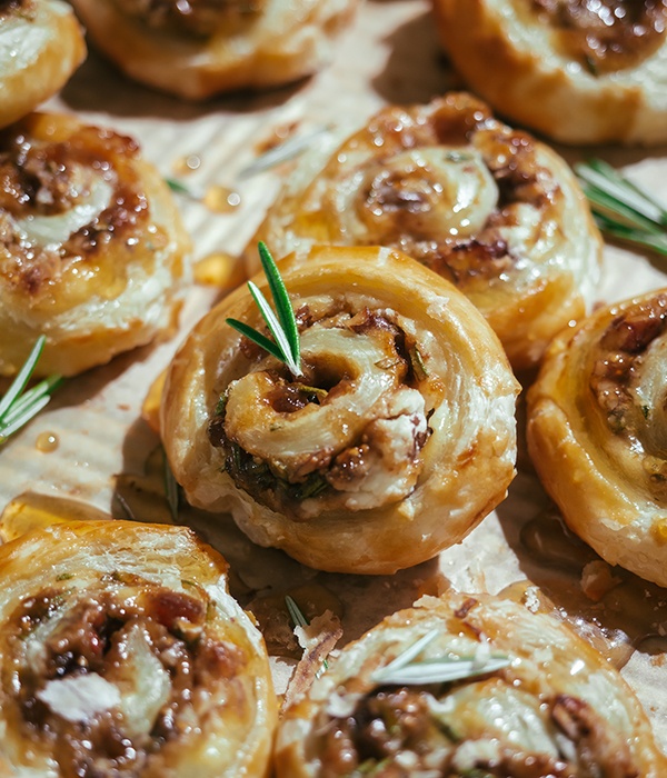 Fig and Goat Cheese Pinwheels