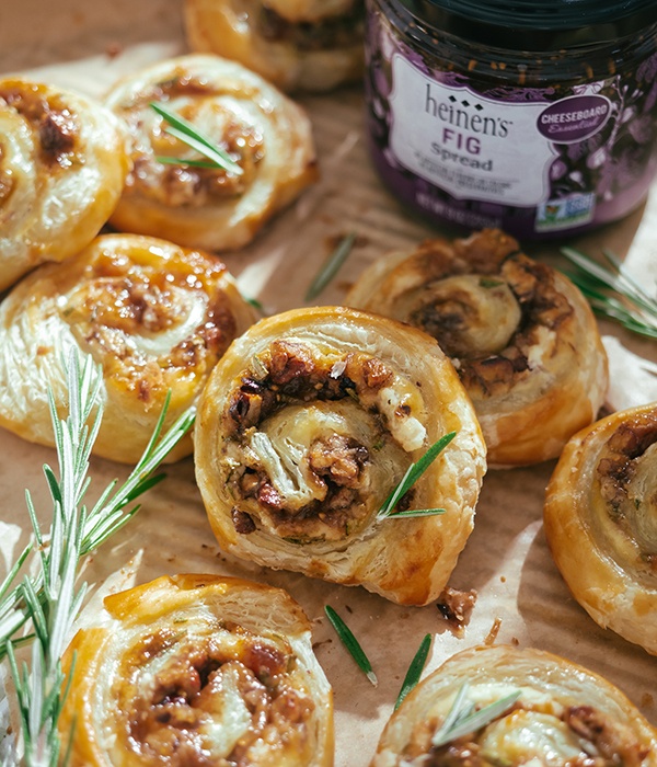 Fig and Goat Cheese Pinwheels