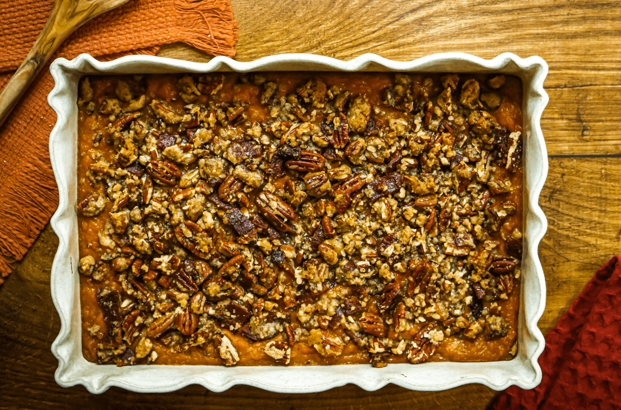 Bourbon Sweet Potato Casserole 