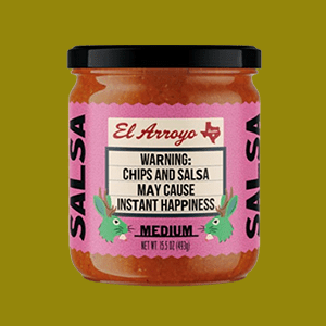 A Jar of El Arroyo Salsa