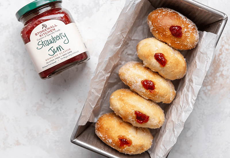 Air Fryer Jelly Donuts