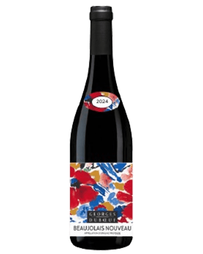 A bottle of the Beaujolais Nouveau 2024 Wine