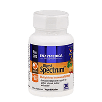 A Bottle of Enzymedica Digest Spectrum Supplements