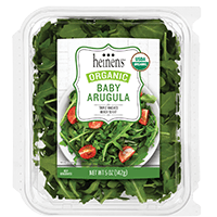 A Container of Heinen's Baby Arugula