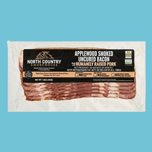 A Package of North Country Uncured Applewood Smoked Bacon