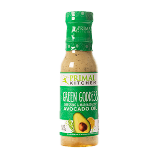 A Bottle of Primal Kitchen Green Goddess Dressing