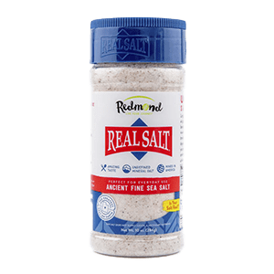 A Container of Redmond Real Salt