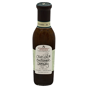 A Bottle of Stonewall Kitchen Olive Oil and Balsamic Dressing