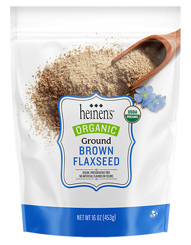 Heinen's Brown Flaxseed package. 