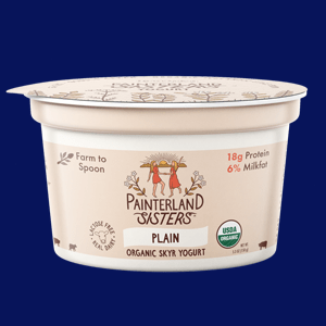 Cup of Painterland Sisters Plain Yogurt. 