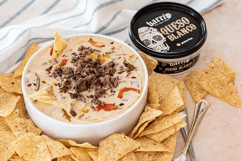 Philly Cheesesteak Queso