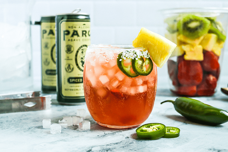 Spicy Piñarita Mocktail