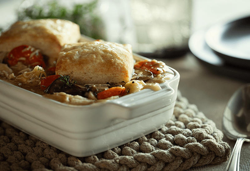 What’s For Dinner? Biscuits with Chicken and Mushroom Gravy