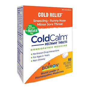 Boiron ColdCalm box.