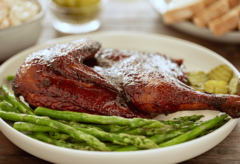 What’s for Dinner? Honey BBQ Smoked Chicken