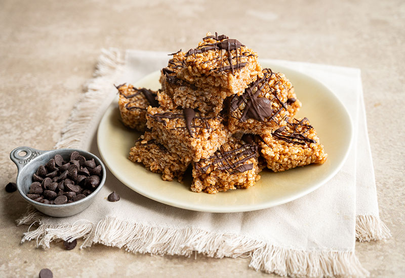 Healthy Rice Crispie Treats