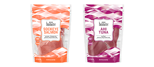 Heinen's Sockeye Salmon and Ahi Tuna