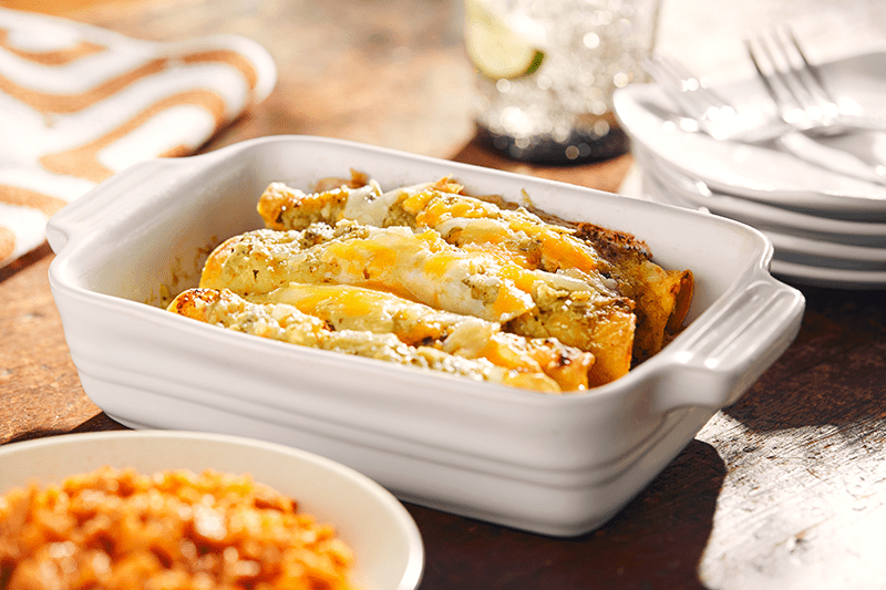 Chicken Enchiladas Suiza 
