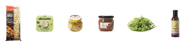 Tuscan Flatbread Ingredients
