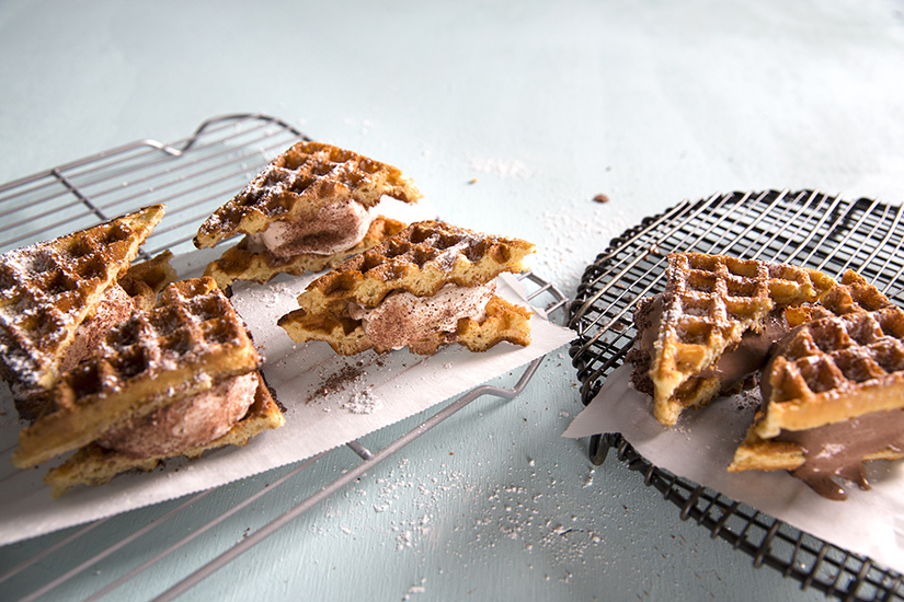 Boardwalk Inspired Waffle Ice Cream Sandwich Heinen's Grocery Store