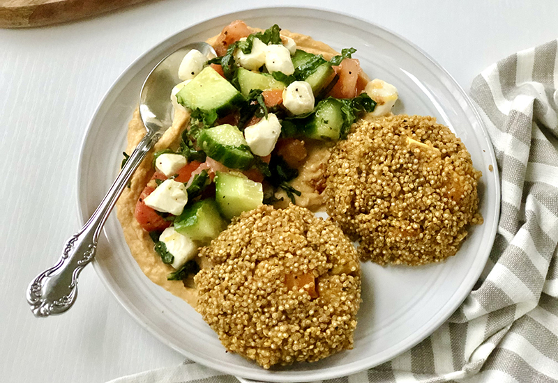 Sweet & Savory Quinoa Cakes Heinen's Grocery Store