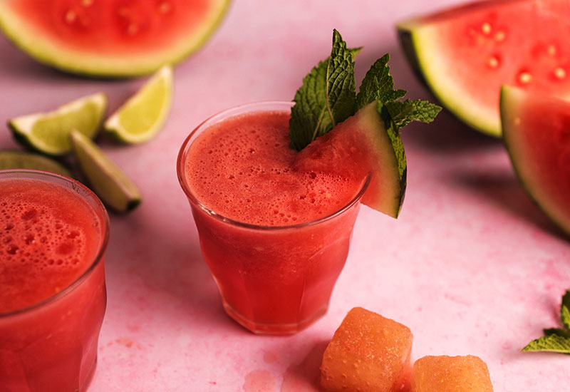 Watermelon & Lime Kombucha Slushie Heinen's Grocery Store