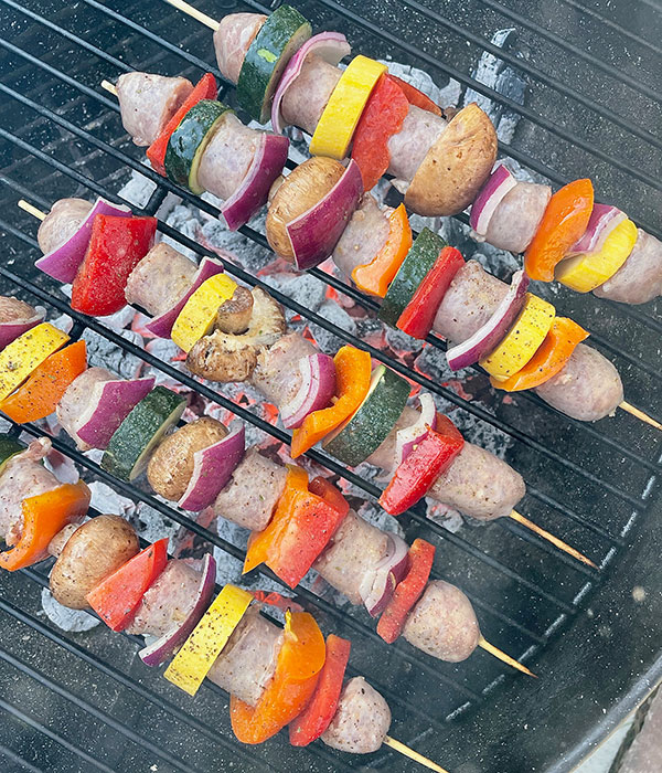 Brat Kabobs Heinen's Grocery Store